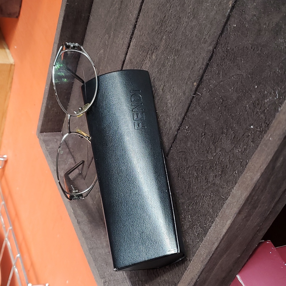 Fendi reading glasses with case
